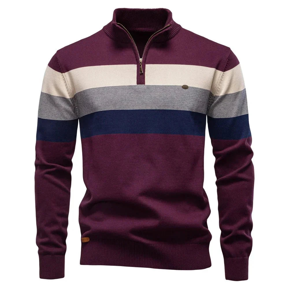 Hampstead™ | Stylish Sweater with Stand-Up Collar