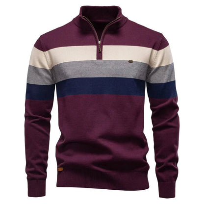 Hampstead™ | Stylish Sweater with Stand-Up Collar