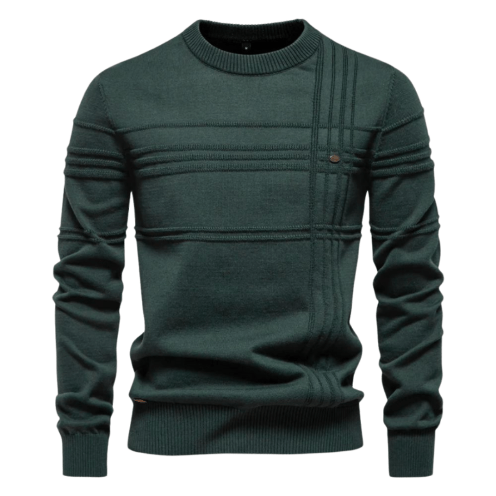Camden™ | Stylish Men's Sweater with Check Design