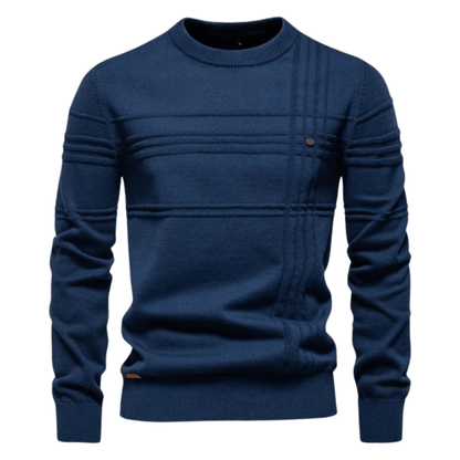 Camden™ | Stylish Men's Sweater with Check Design