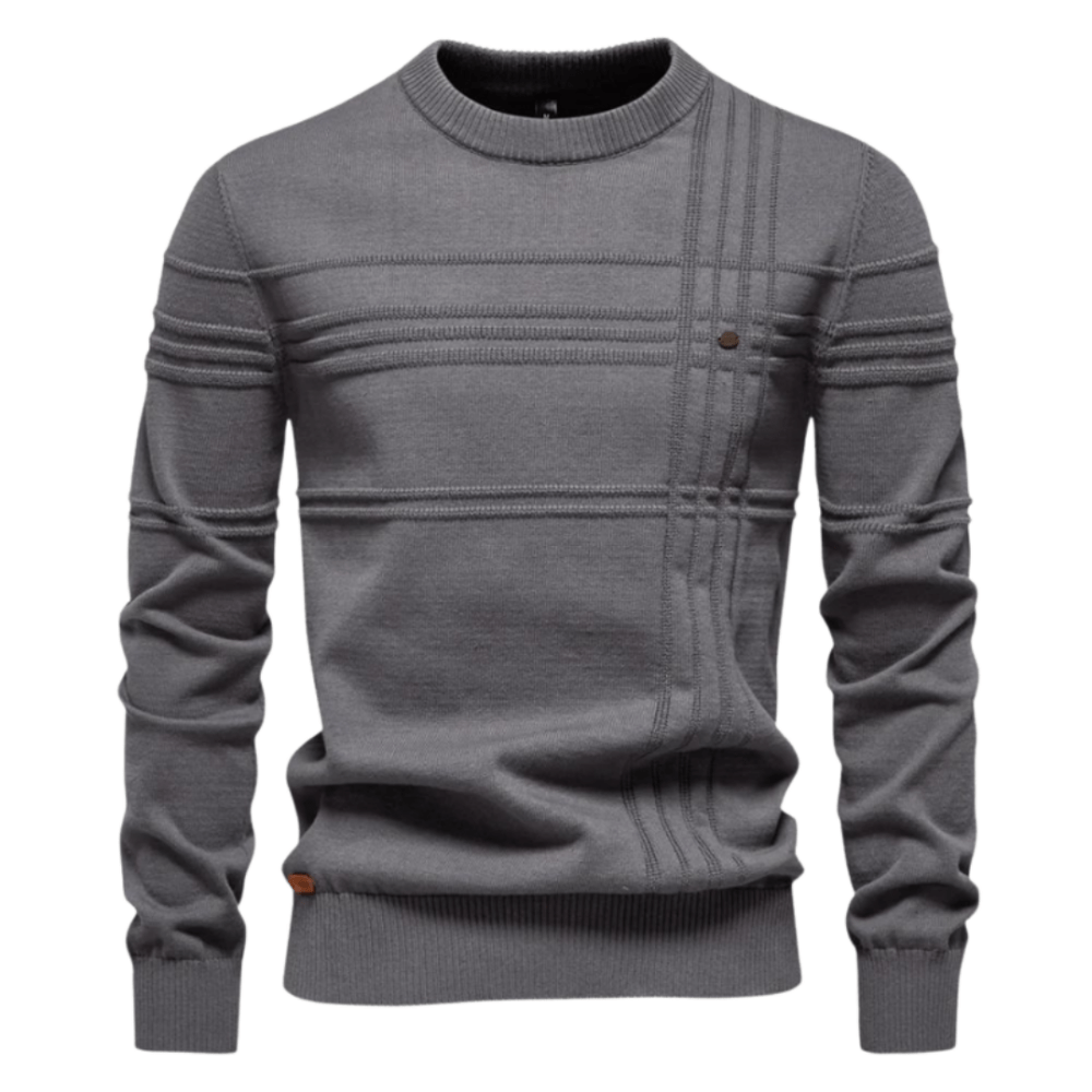 Camden™ | Stylish Men's Sweater with Check Design