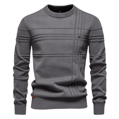 Camden™ | Stylish Men's Sweater with Check Design