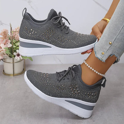 Romee | Orthopedic Sneakers with Sparkling Rhinestones