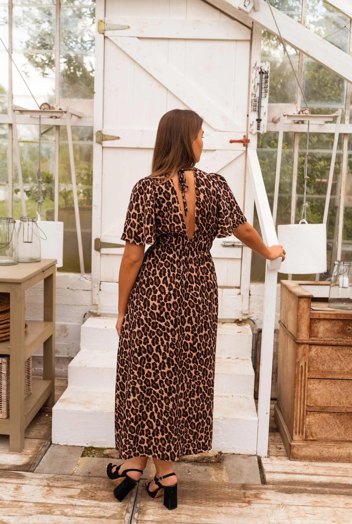 Gaelle | The Leopard Maxi Dress